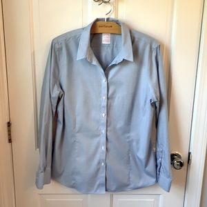 Brooks Brothers tailored fit blue dress shirt, sz 16